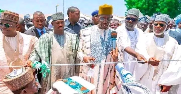 Gov Sule Inaugurates N2.2bn Silame Bridge, 14km Road in Sokoto