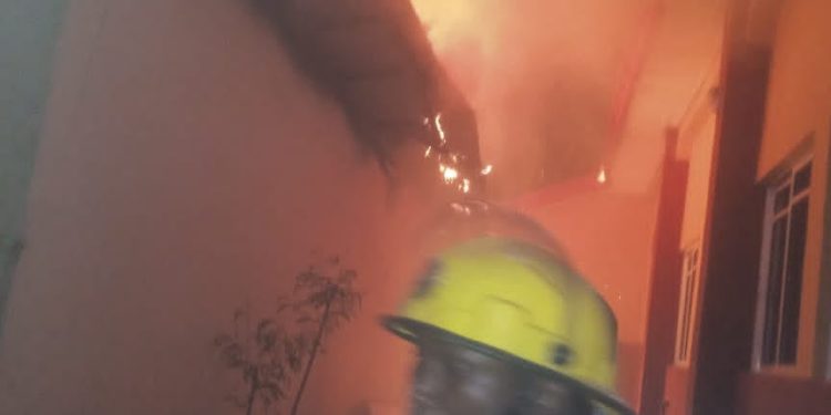 Fire Guts 12 Shops In Ilorin Shopping Complex