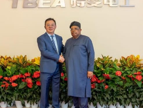 Minister of Power Secures Commitment for Establishment of Industrial Park