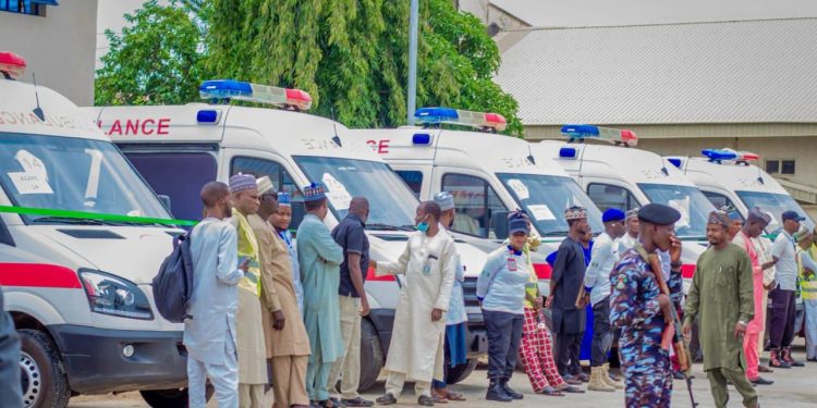 Pate Unveils Ambulances for Bauchi Hospitals, Strengthens Emergency Referral System