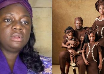 Gospel Singer, Yinka Aleseyori weeps