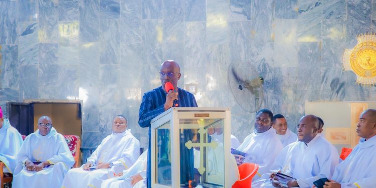 Okpebholo urges Nigerians to live selflessly as Dan Orbih is laid to rest
