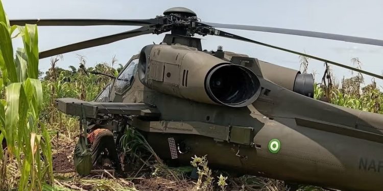 Another NAF Helicopter Makes Emergency Landing in Benue