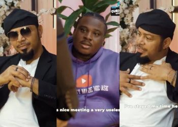 Moment actor Ramsey Nouah walks out of an interview after being belittled